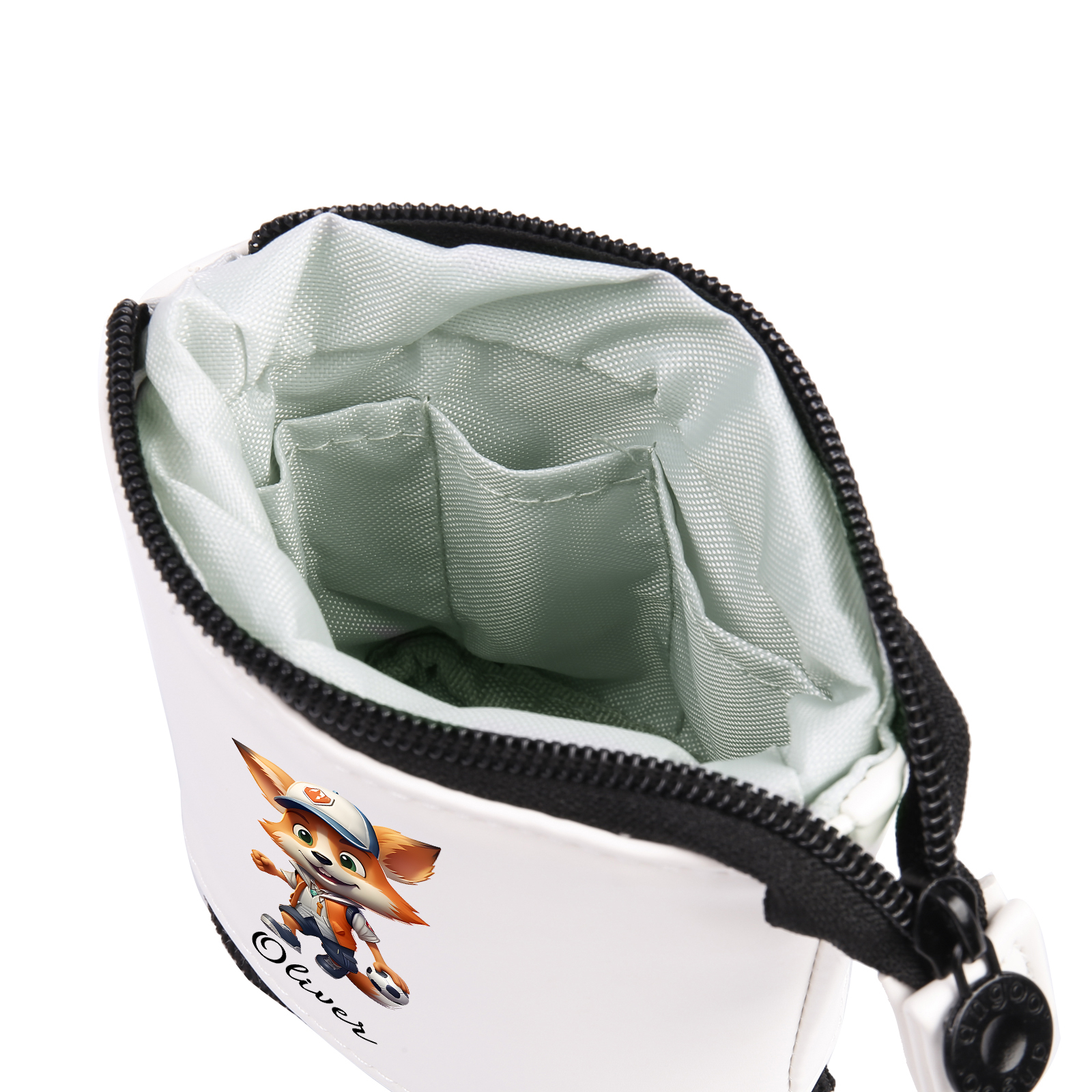 Astuccio per matite animale personalizzato con 1 nome e 1 animale regalo per scuola elementare bambini