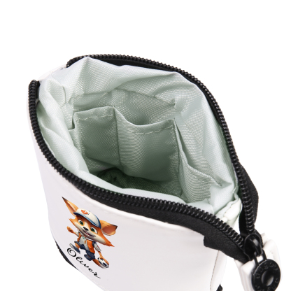 Astuccio per matite animale personalizzato con 1 nome e 1 animale regalo per scuola elementare bambini