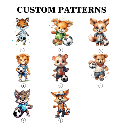 Astuccio per matite animale personalizzato con 1 nome e 1 animale regalo per scuola elementare bambini