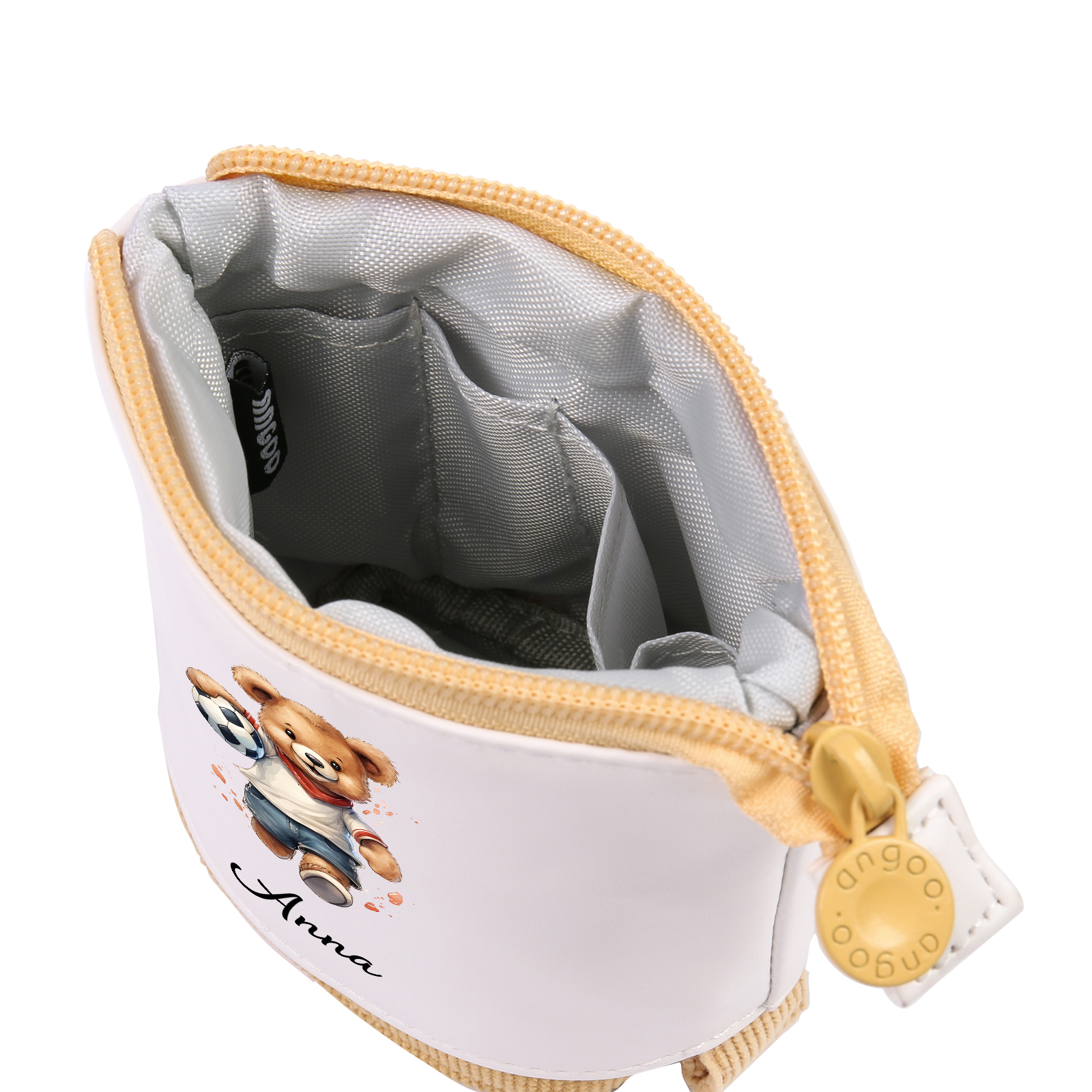 Astuccio per matite animale personalizzato con 1 nome e 1 animale regalo per scuola elementare bambini