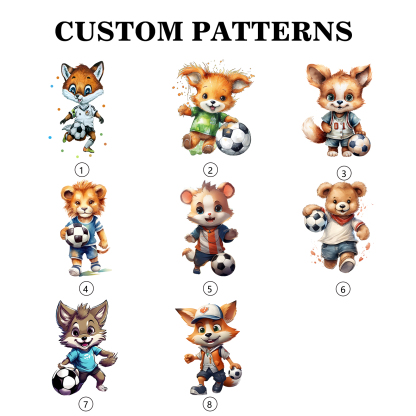 Astuccio per matite animale personalizzato con 1 nome e 1 animale regalo per scuola elementare bambini