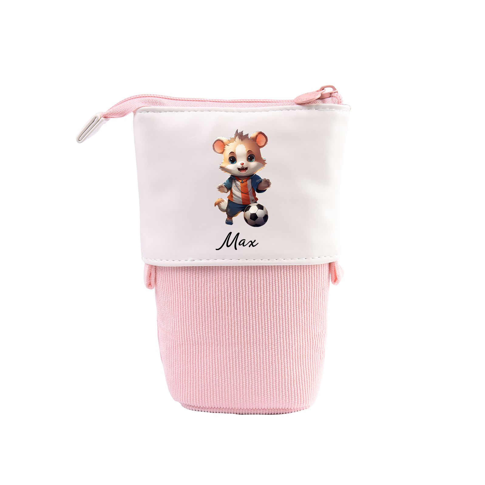 Astuccio per matite animale personalizzato con 1 nome e 1 animale regalo per scuola elementare bambini