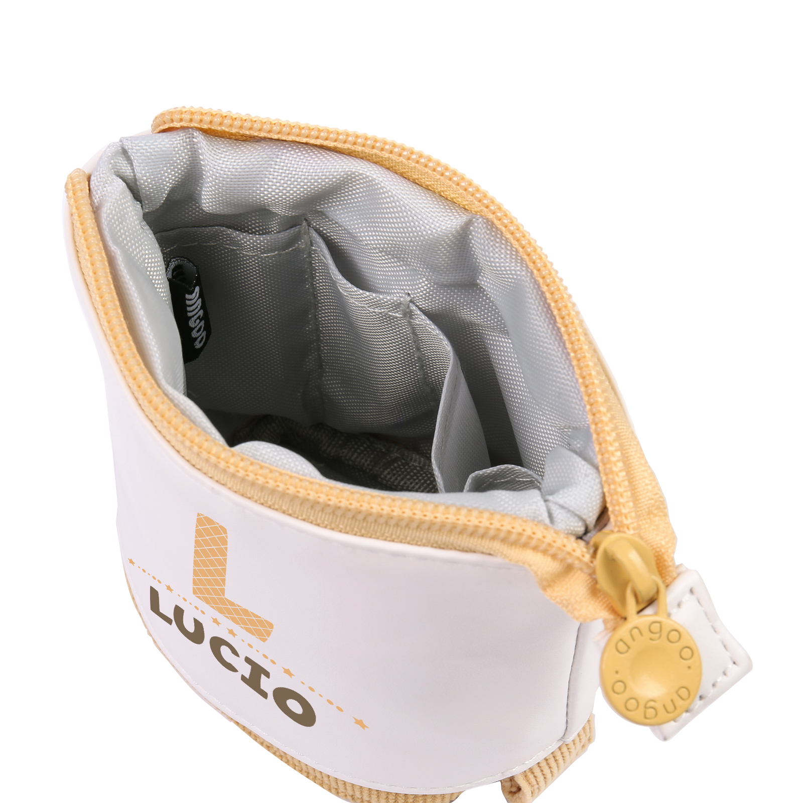 Astuccio per matite personalizzato con 1 nome e 1 lettera per scuola elementare bambini