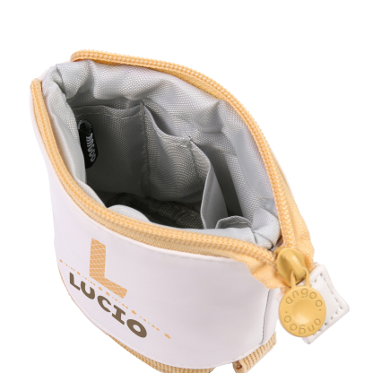 Astuccio per matite personalizzato con 1 nome e 1 lettera per scuola elementare bambini