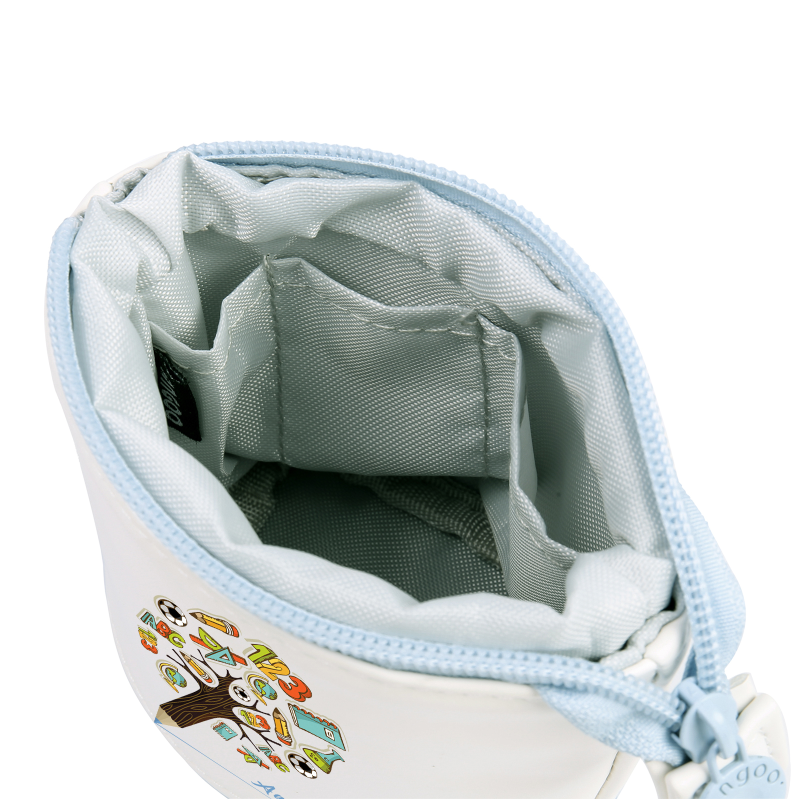 Astuccio per matite albero di penna personalizzato con 1 nome per scuola elementare bambini