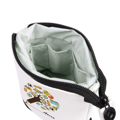 Astuccio per matite albero di penna personalizzato con 1 nome per scuola elementare bambini