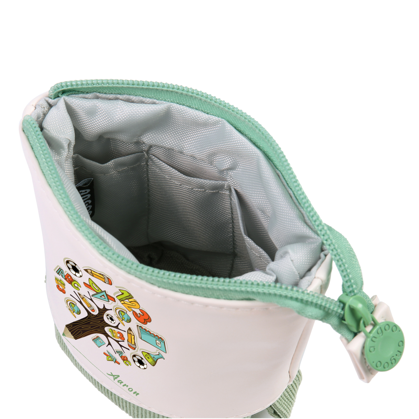 Astuccio per matite albero di penna personalizzato con 1 nome per scuola elementare bambini