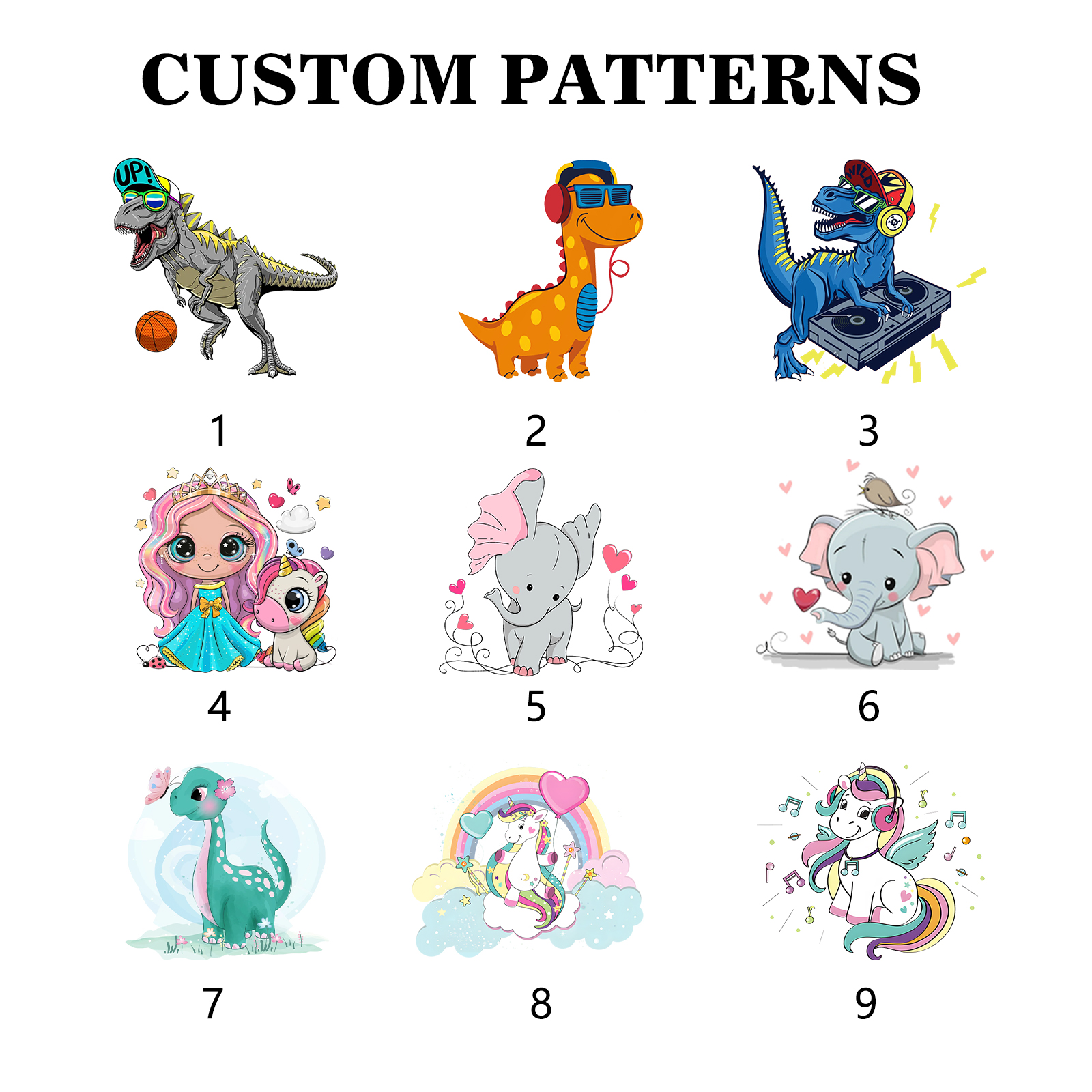 Astuccio per matite personalizzato con 1 nome e 1 immagine per scuola elementare bambini