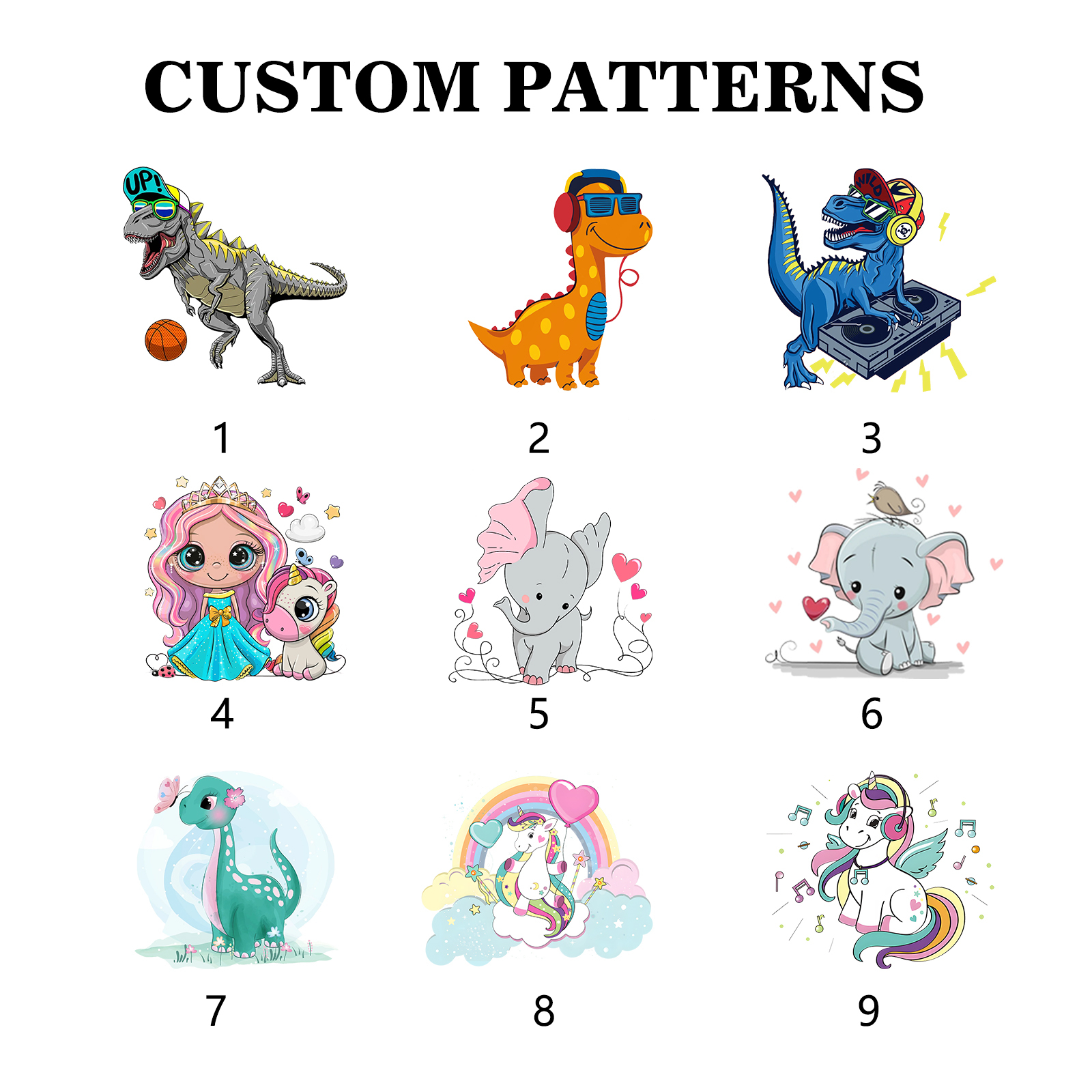 Astuccio per matite personalizzato con 1 nome e 1 immagine per scuola elementare bambini