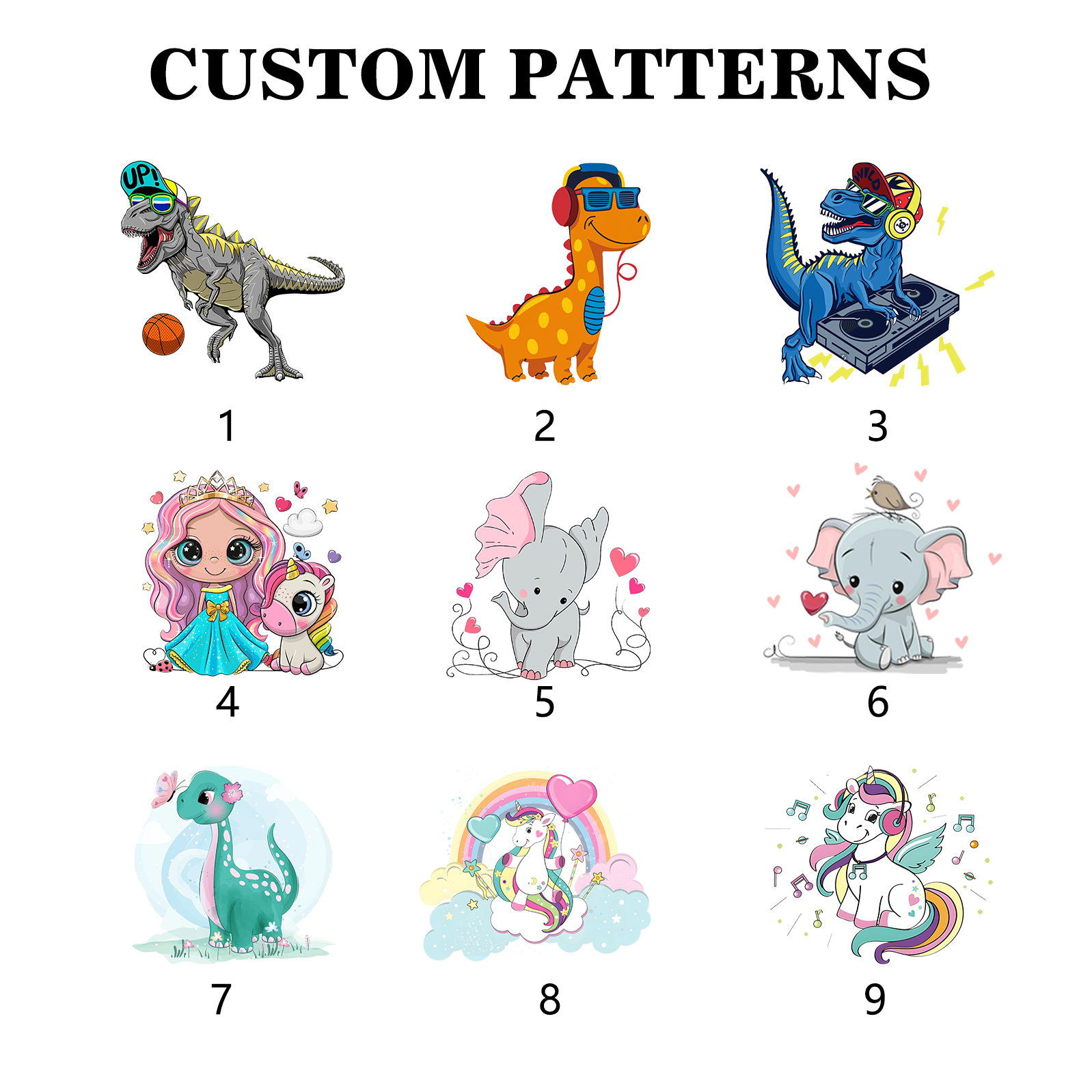 Astuccio per matite personalizzato con 1 nome e 1 immagine per scuola elementare bambini