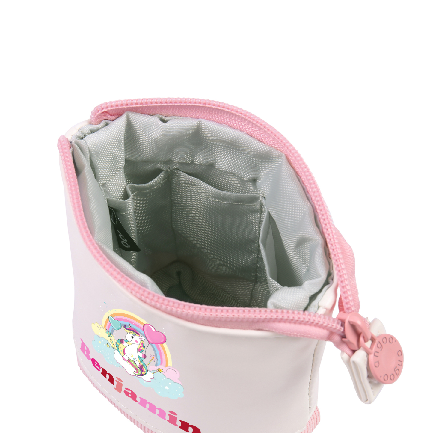 Astuccio per matite personalizzato con 1 nome e 1 immagine per scuola elementare bambini