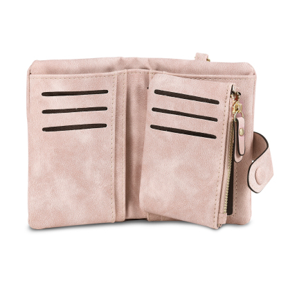 Portafoglio da donna in PU pelle personalizzato con 1 fiore di nascita e 1 nome - Regalo di Natale per Lei | Jessemade