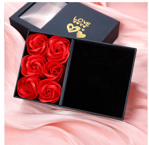 Scatola regalo di gioielli Rosa