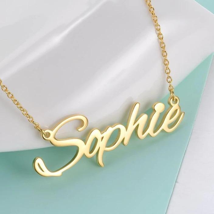 Collane con nome in argento 925 personalizzate per le donne | Jessemade
