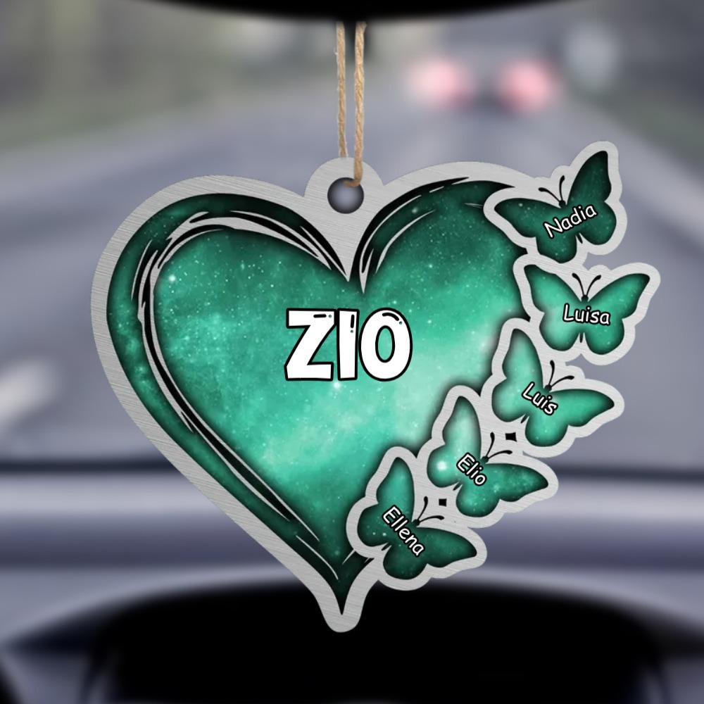 Decorazione appesa domestica ornamento acrilico natale albero personalizzato