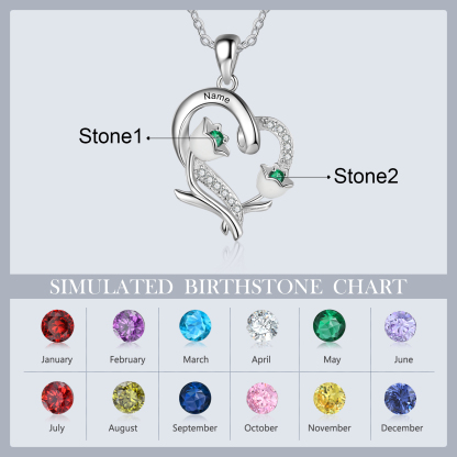 Collana Mughetto fiore del mese Maggio regalo compleanno per Lei