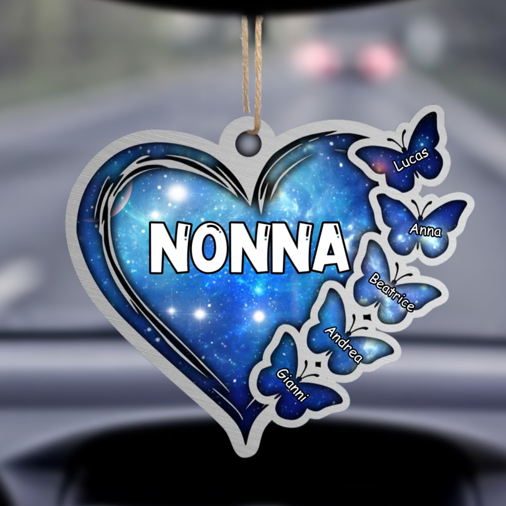 Decorazione appesa domestica ornamento acrilico natale albero personalizzato