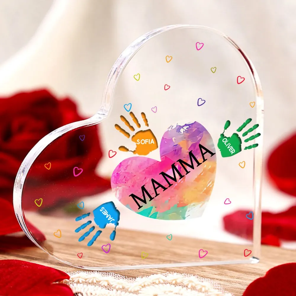 Targa in acrilico per la Festa della Mamma