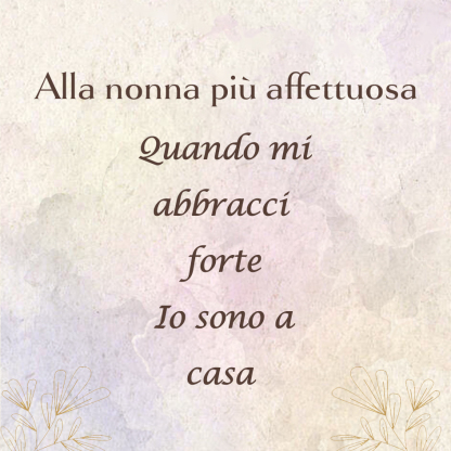 Carta e Scatola A Mia Nonna- Festa dei nonni