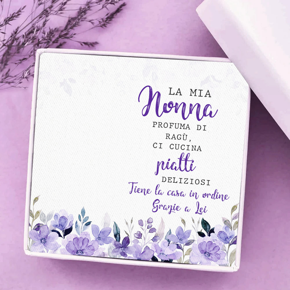 Carta e Scatola A Mia Nonna- Festa dei nonni