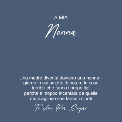 Carta e Scatola A Mia Nonna- Festa dei nonni