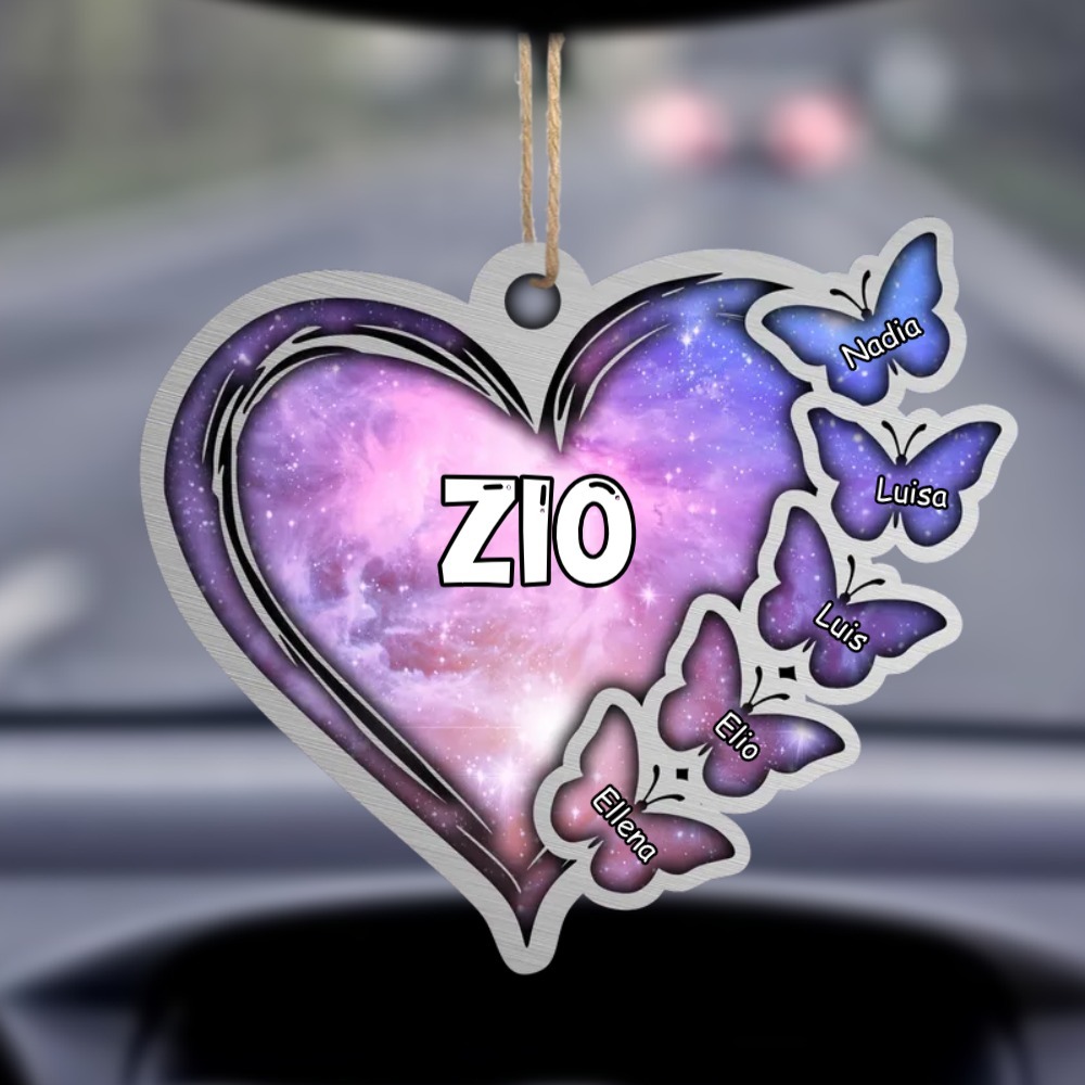 Decorazione appesa domestica ornamento acrilico natale albero personalizzato