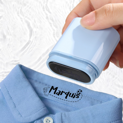 Timbro con nome personalizzato ragazzo regalo per studente scuola insegnante su libro/vestito