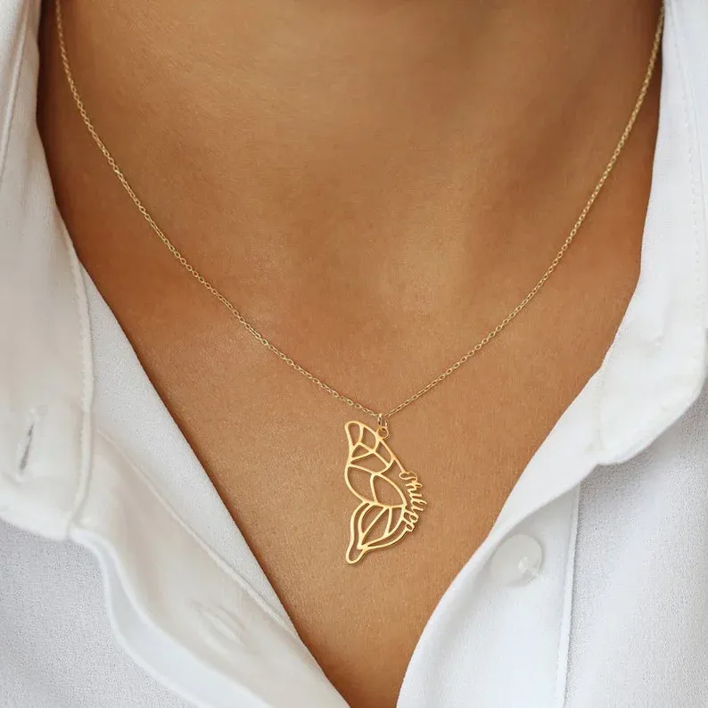 Collana gruppo 1 nome lettere stilizzate personalizzato per donna amica amicizia mamma e figlia femminile