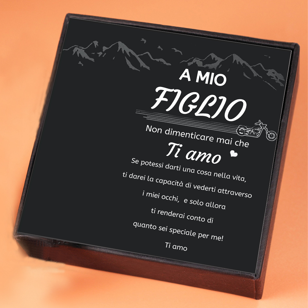 Carta regalo per mio figlio - Non dimenticare mai che ti amo 