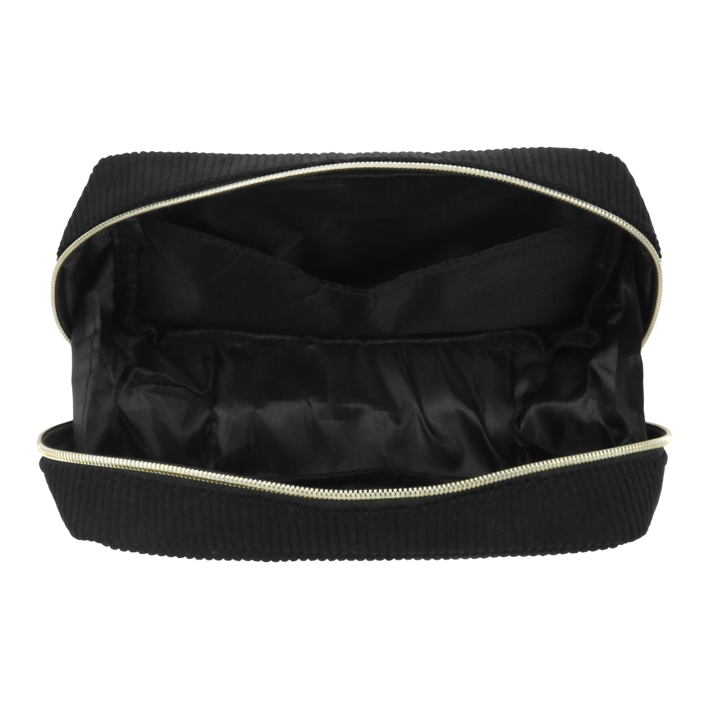 Borsa portabile per cosmetici in velluto a coste 1 nome e 1 fiore di nascita personalizzato multicolori da scegliere