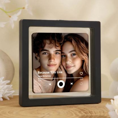 Cornice Magnetica Musicale Personalizzata – Foto, Data, Nomi e Canzone per Coppie Regalo per Coppie | Jessemade