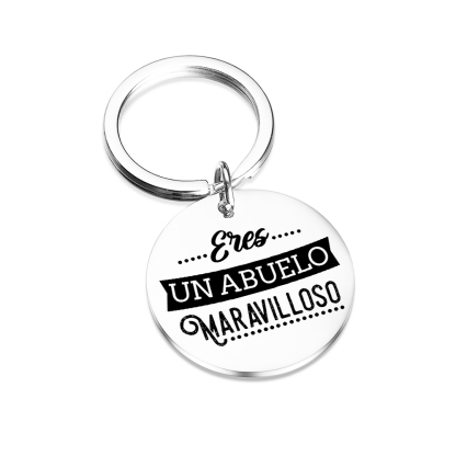 Llavero "eres un abuelo maravilloso"