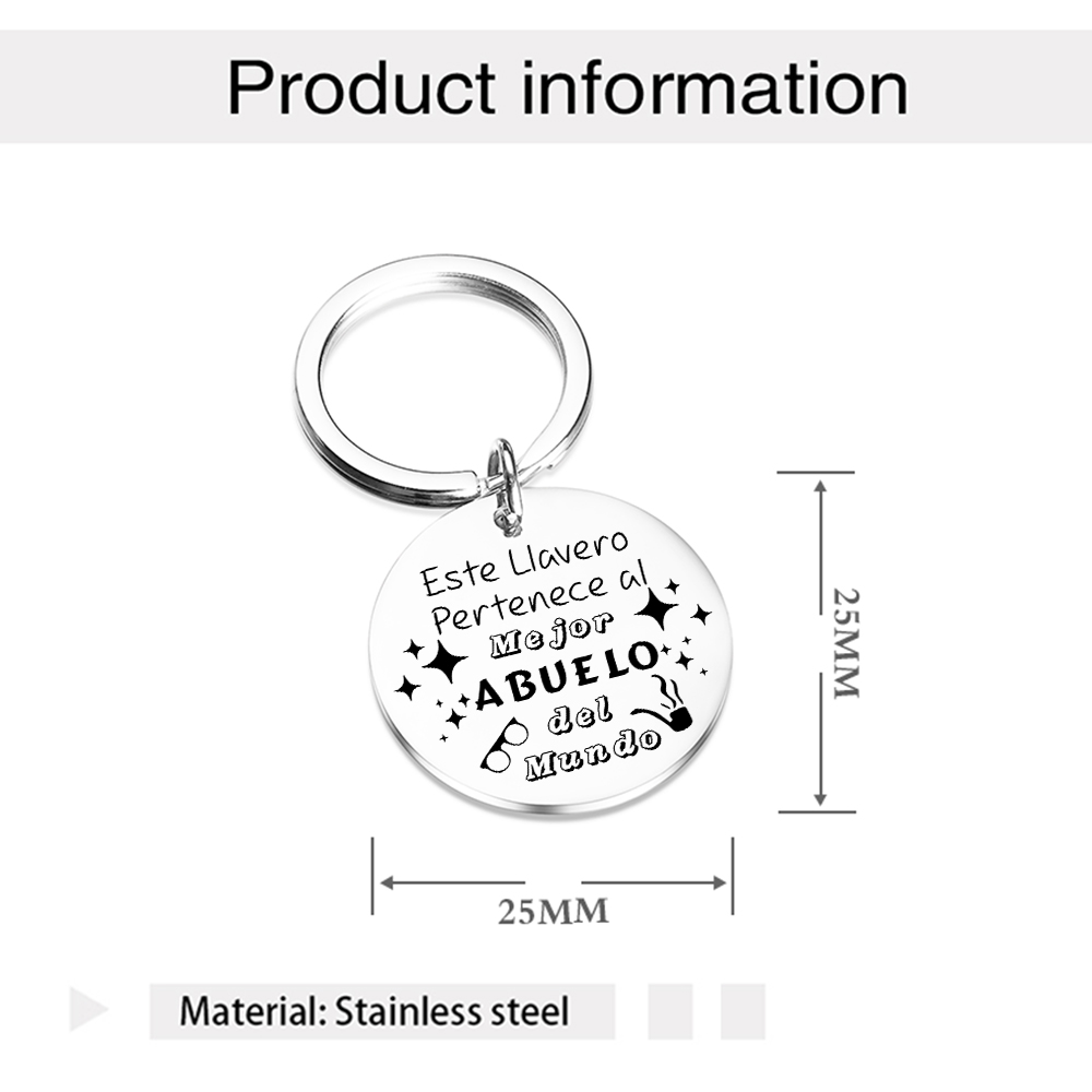 Llavero "el mejor abuelo del mundo"