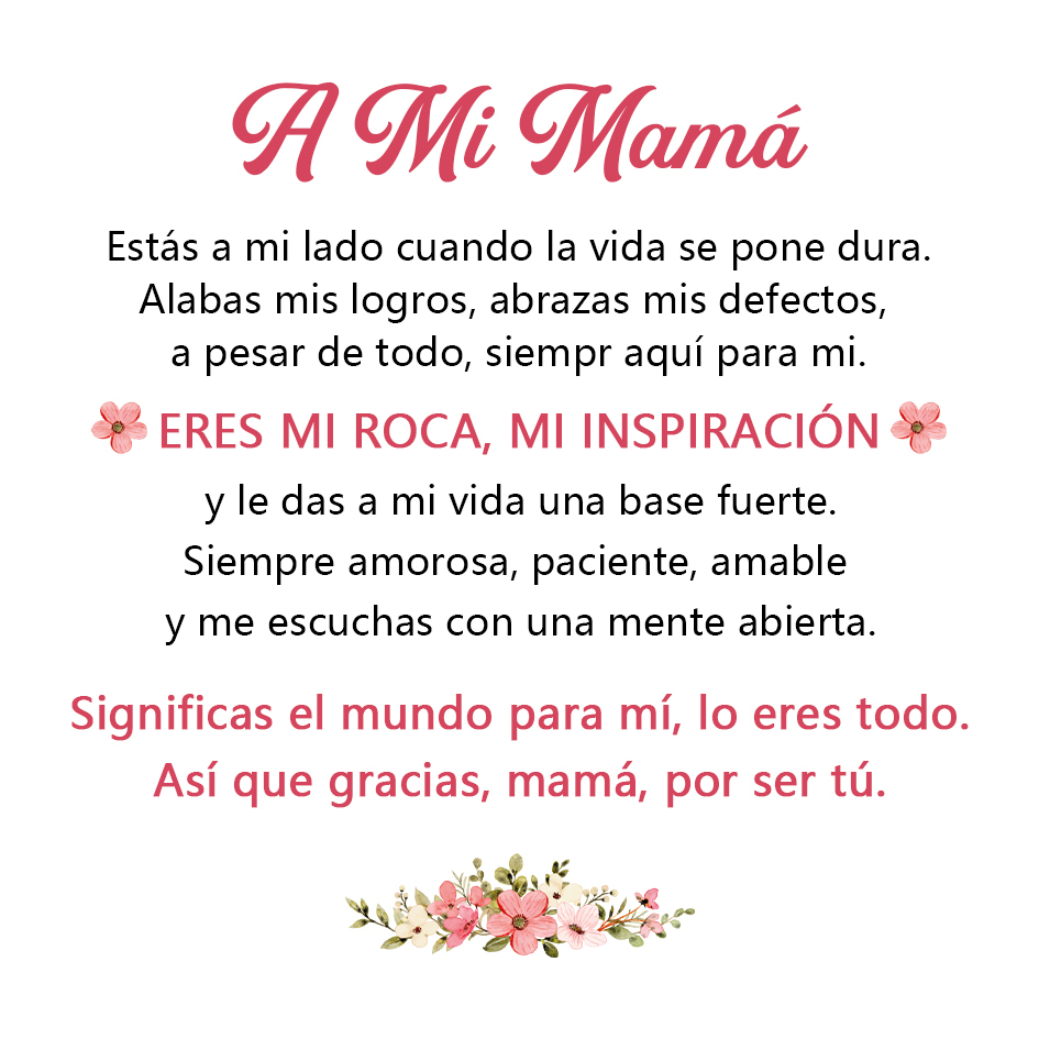 Una tarjeta-A mi mamá | Jessemade ES