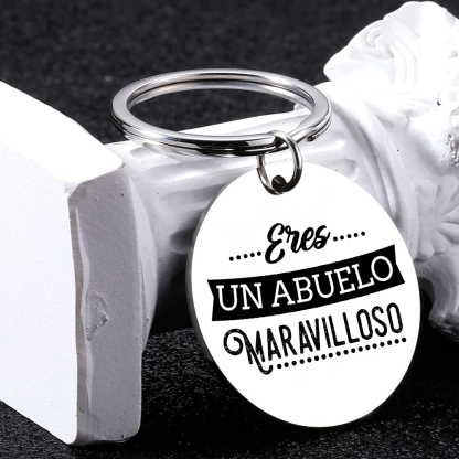 Llavero "eres un abuelo maravilloso"