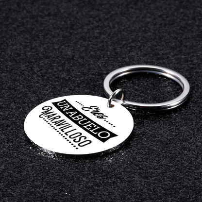 Llavero "eres un abuelo maravilloso"