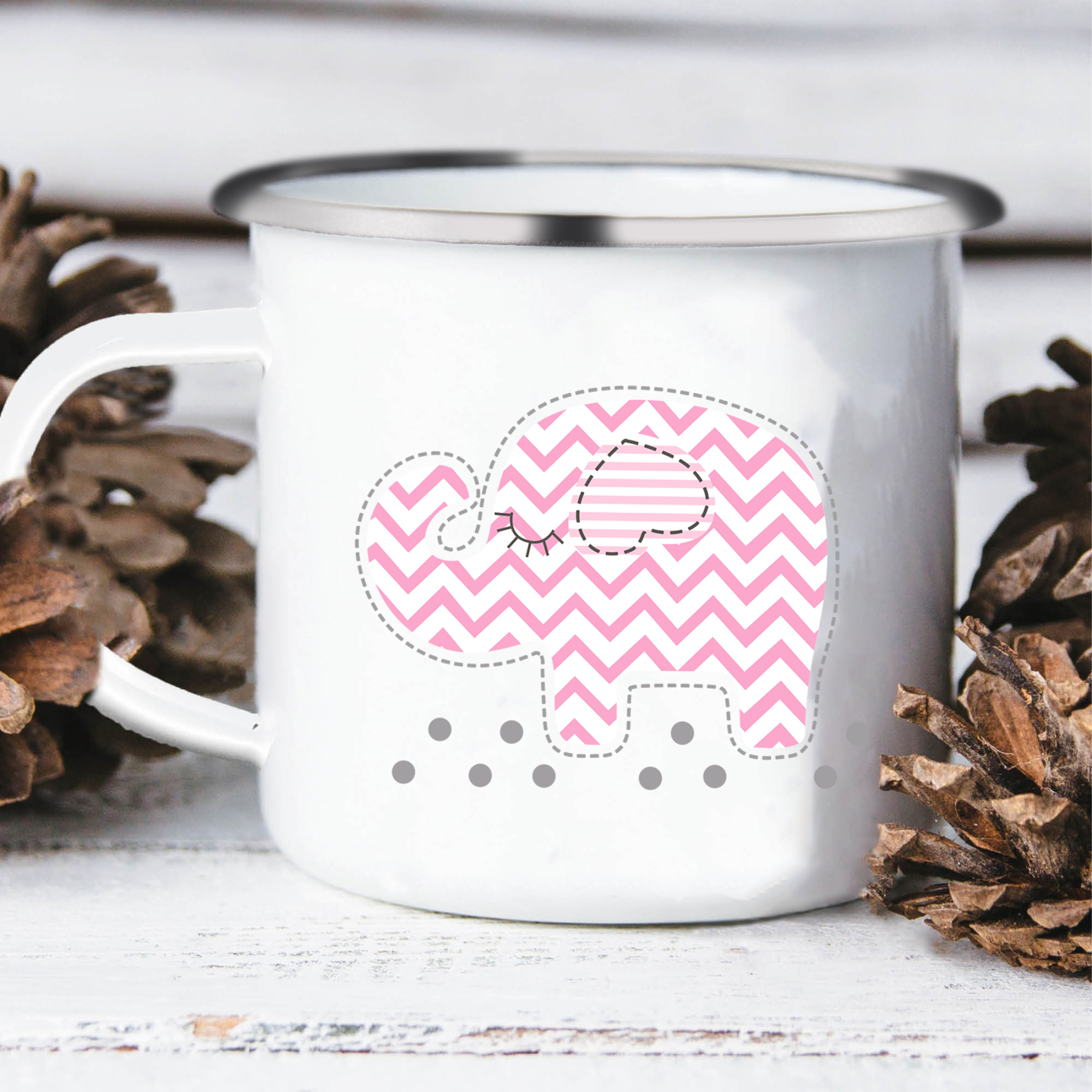 Vuelta al cole-Taza para niños "taza mágica" con 1 nombre personalizado