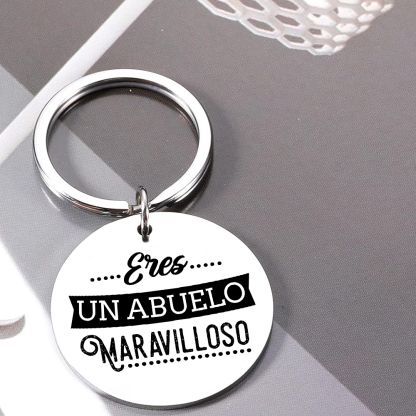 Llavero "eres un abuelo maravilloso"