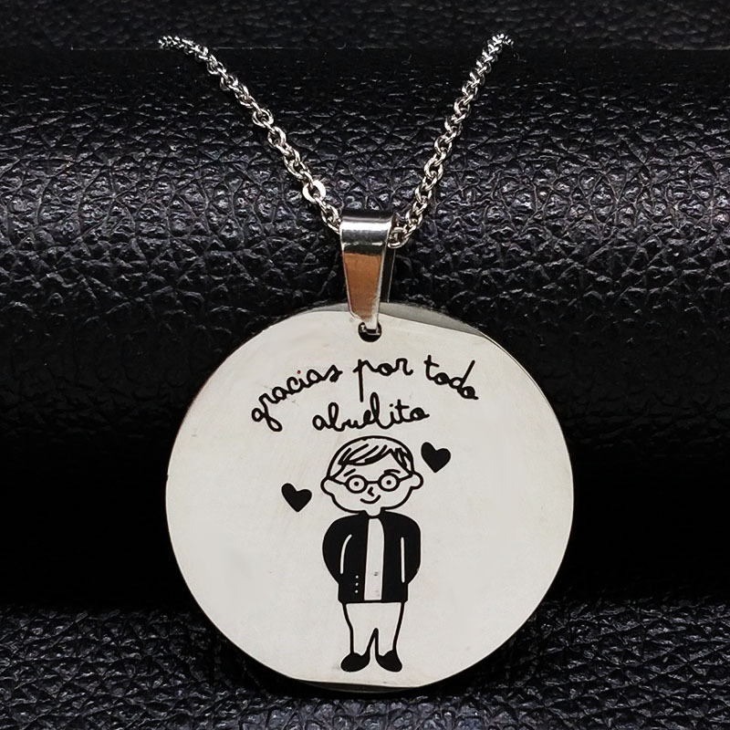 Collar a abuela/abuelo para dar gracias-Jessemade ES