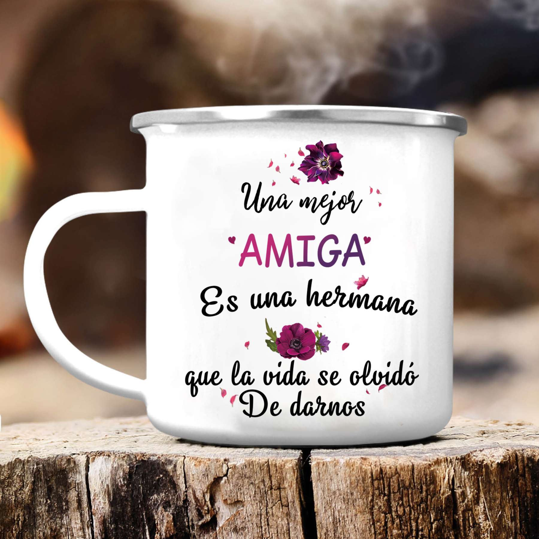 Taza para amigas pinky swear 2 nombres personalizados-Jessemade ES