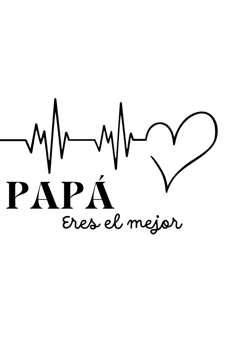 Una tarjeta-A mi papá