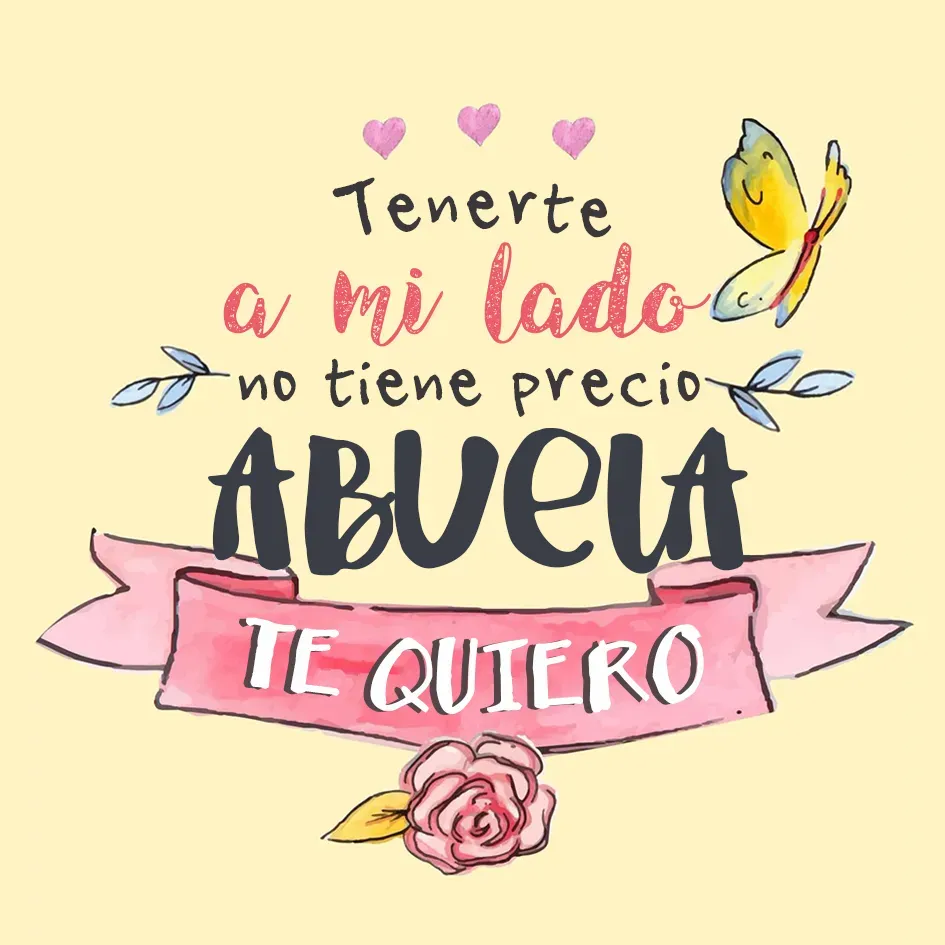 Una tarjeta-A mi abuela