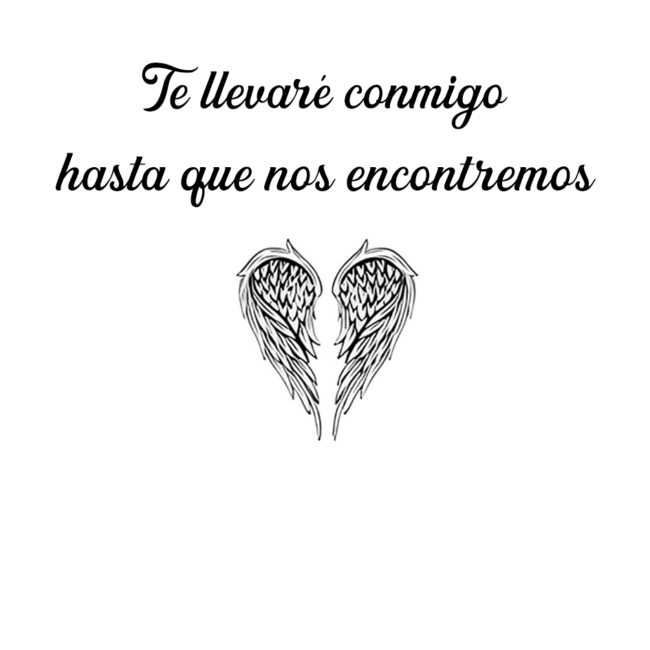 Pulsera Conmemorativa Corazón y Alas con 1 Nombre y Foto Pulsera Personalizada | Jessemade