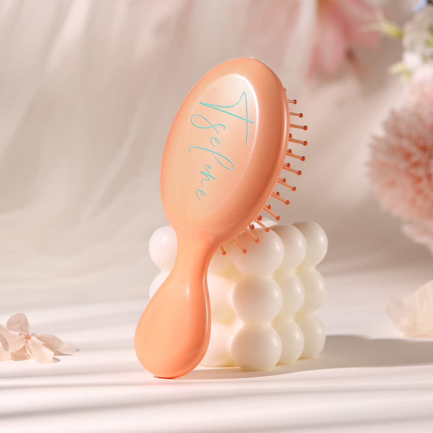 Accesorios peine colorido para mujer con texto personalizado