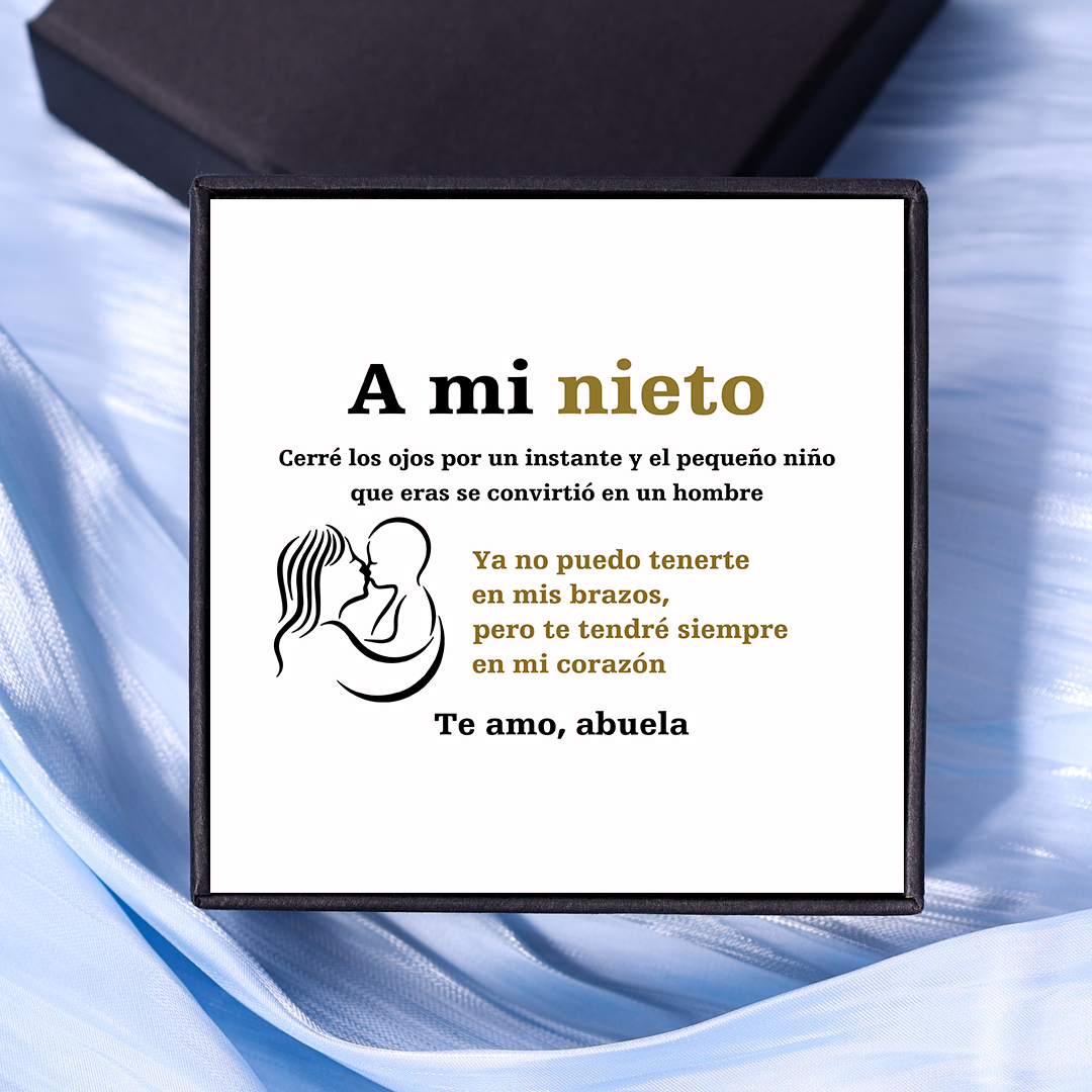 Una tarjeta-A mi nieto-Jessemade ES