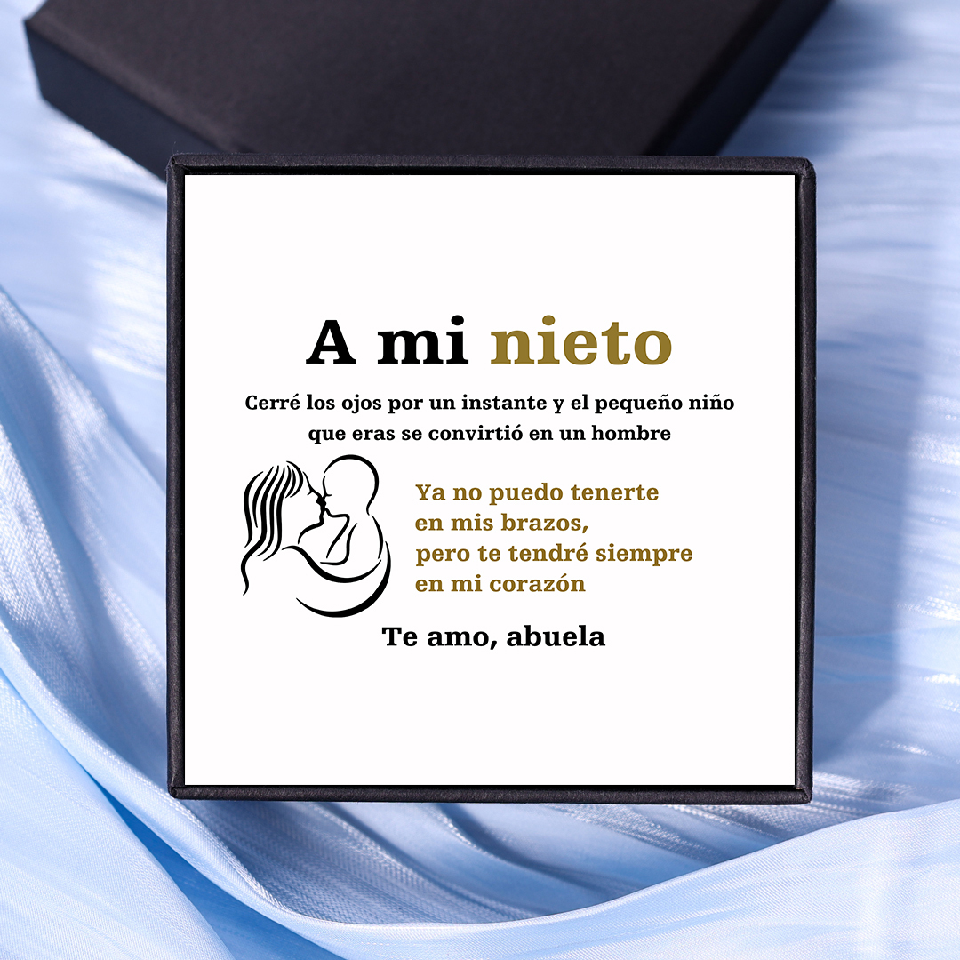 Una tarjeta-A mi nieto-Jessemade ES