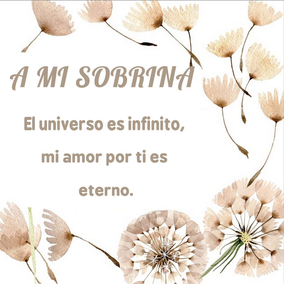 Una tarjeta-A mi sobrina-Jessemade ES