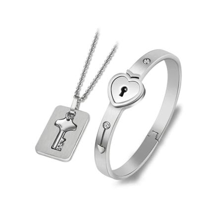 Collar y Pulsera Combinación para pareja