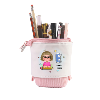 Estuche para lápices personalizado para alumno – Regalo práctico para la vuelta a la escuela