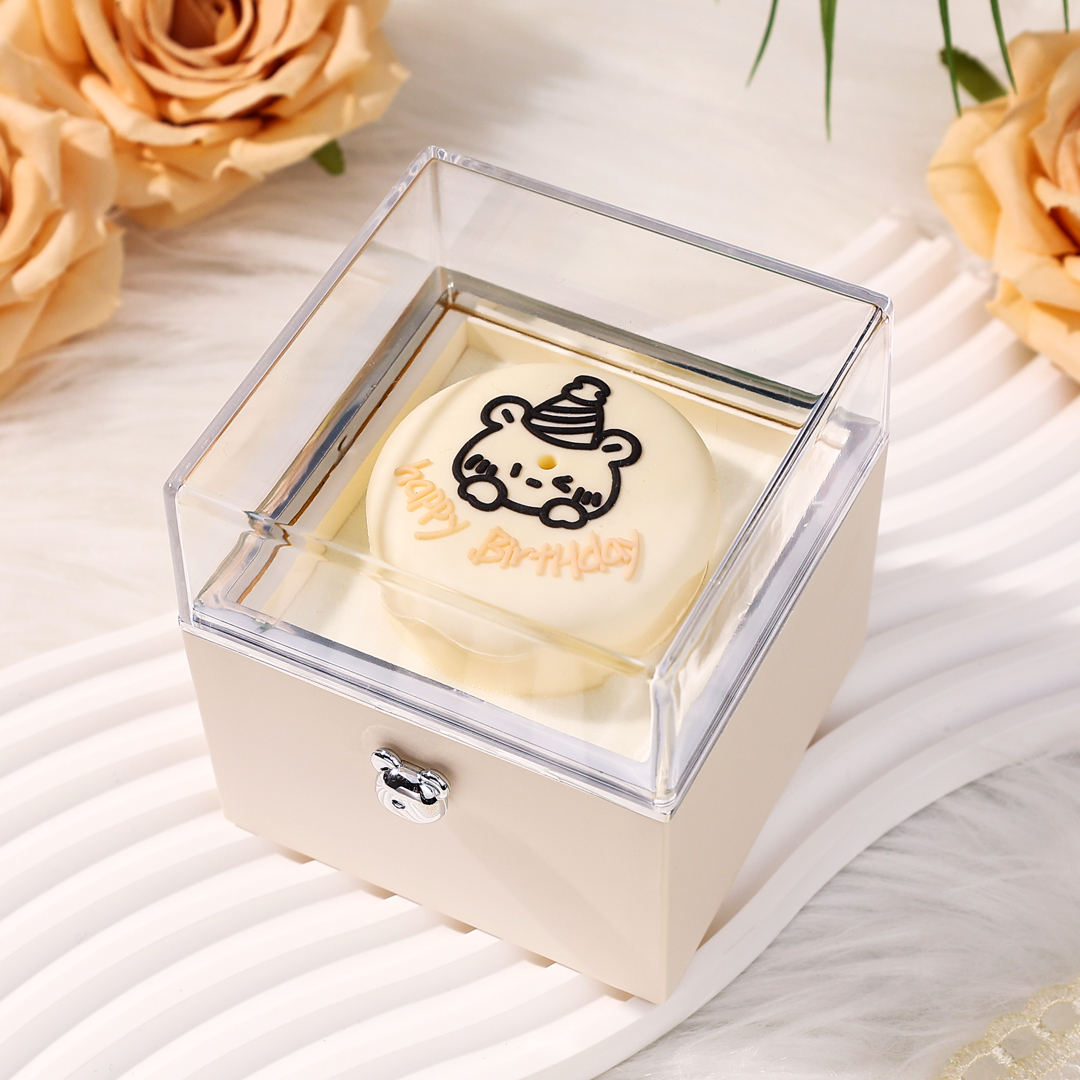 Caja de regalo caja de joya feliz cumpleaños